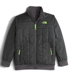 The North Face Boys Reversible Yukon Jacket Grey Medium 10/12